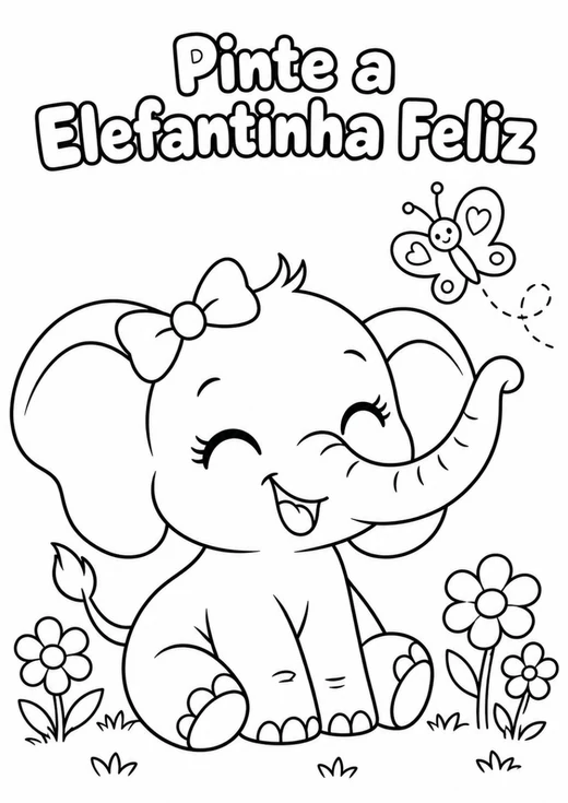 Exemplo de página para colorir