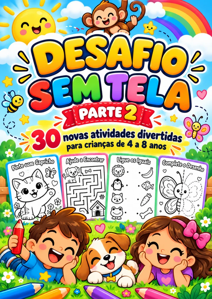 Capa do Desafio Sem Tela Parte 2